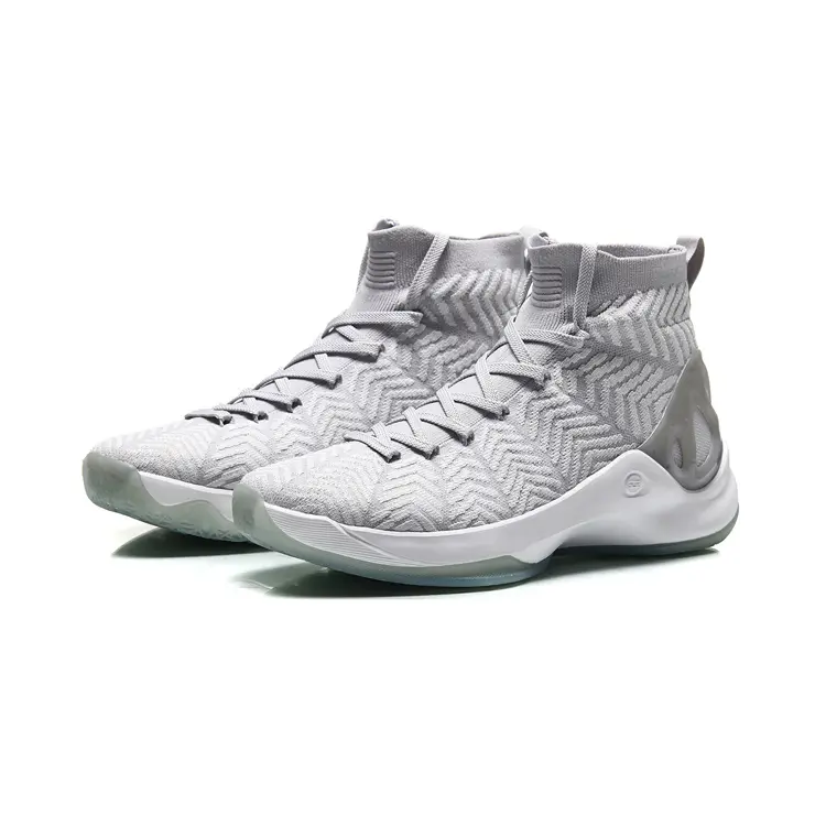 2021 Stylish Professional Anti Slip Men Sneaker High Upper Basketball Shoes