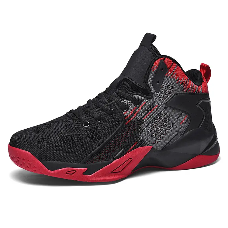 Fujian Supplier Outdoor Stylish Zapatillas Deportivos Men Sneaker Comfortable Basketball Shoes For Sale