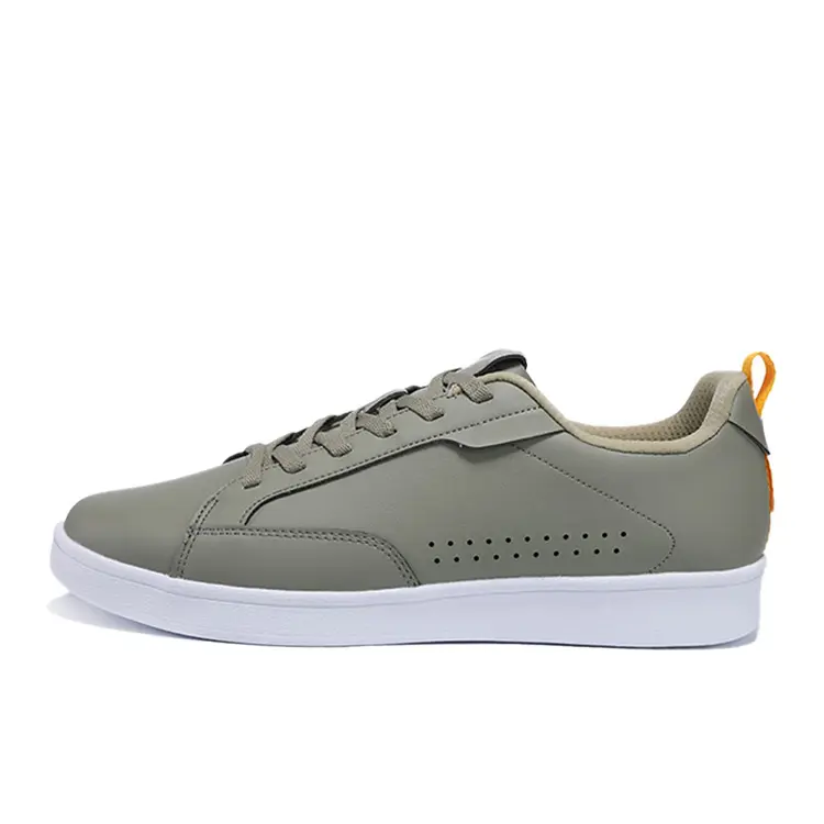 Hot Sale Simple Stylish Young Adult Women for Men Leather Customized BSCI MD Mesh OEM ODM Flat Walking Shoes New Styles Casual