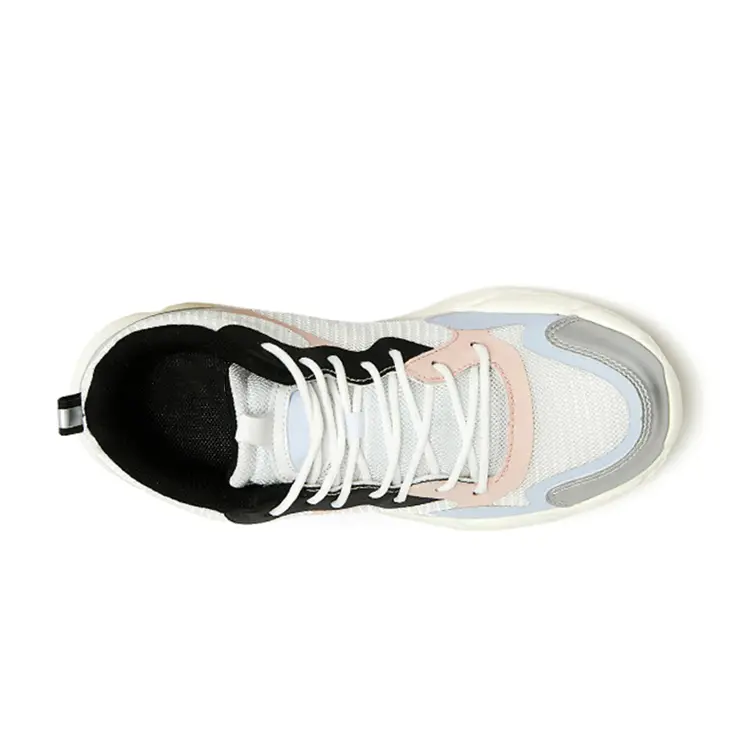Jian Er Factory Custom Logo Zapatillas Trainers Athletic Platform Running Trainers Sneakers For Women