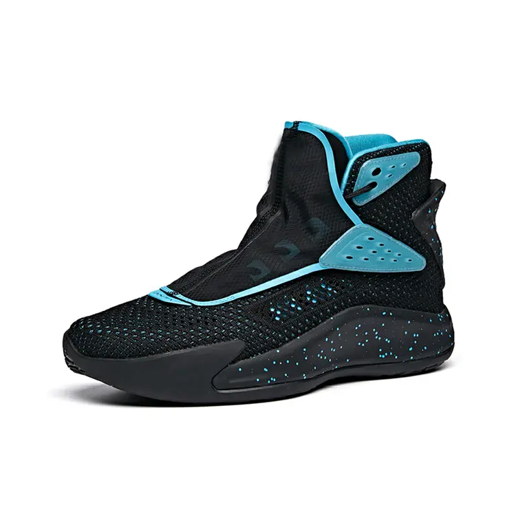 Latest Model Best Quality Famous Brand Custom Logo Mesh Breathable Durable Men's Basketball Sports Shoe